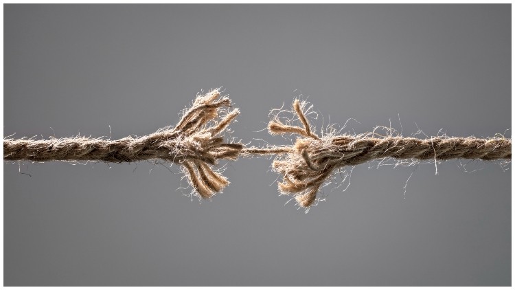 One loose thread and your entire chain can break. Credit: Getty / BrianAJackson