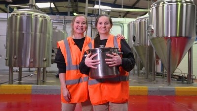 Joelle and Sarah Drummond founded Drop Bear in 2019. Credit: Drop Bear Beer Co