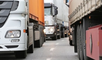 Around 4,000 lorries were stuck in Kent when the French border reopened. Pic: GettyImages