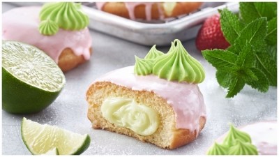 Dawn's Mojito doughnut: Taking formats and flavours from different categories was originally championed in smaller bakeries and is now big news across the mainstream bakery and desserts category too