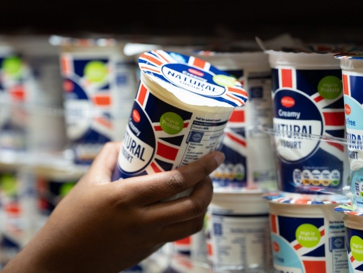 Lidl is to remove use by dates from all own label milk and yoghurt. Image: Lidl GB