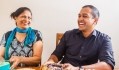 Pictured: Spice Kitchen co-founders and mother and son duo Shashi and Sanjay Aggarwal