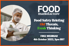 Food Safety Briefing - Old Threats, Fresh Thinking