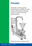 White paper proves benefits of Sine pumps for food and drink plants